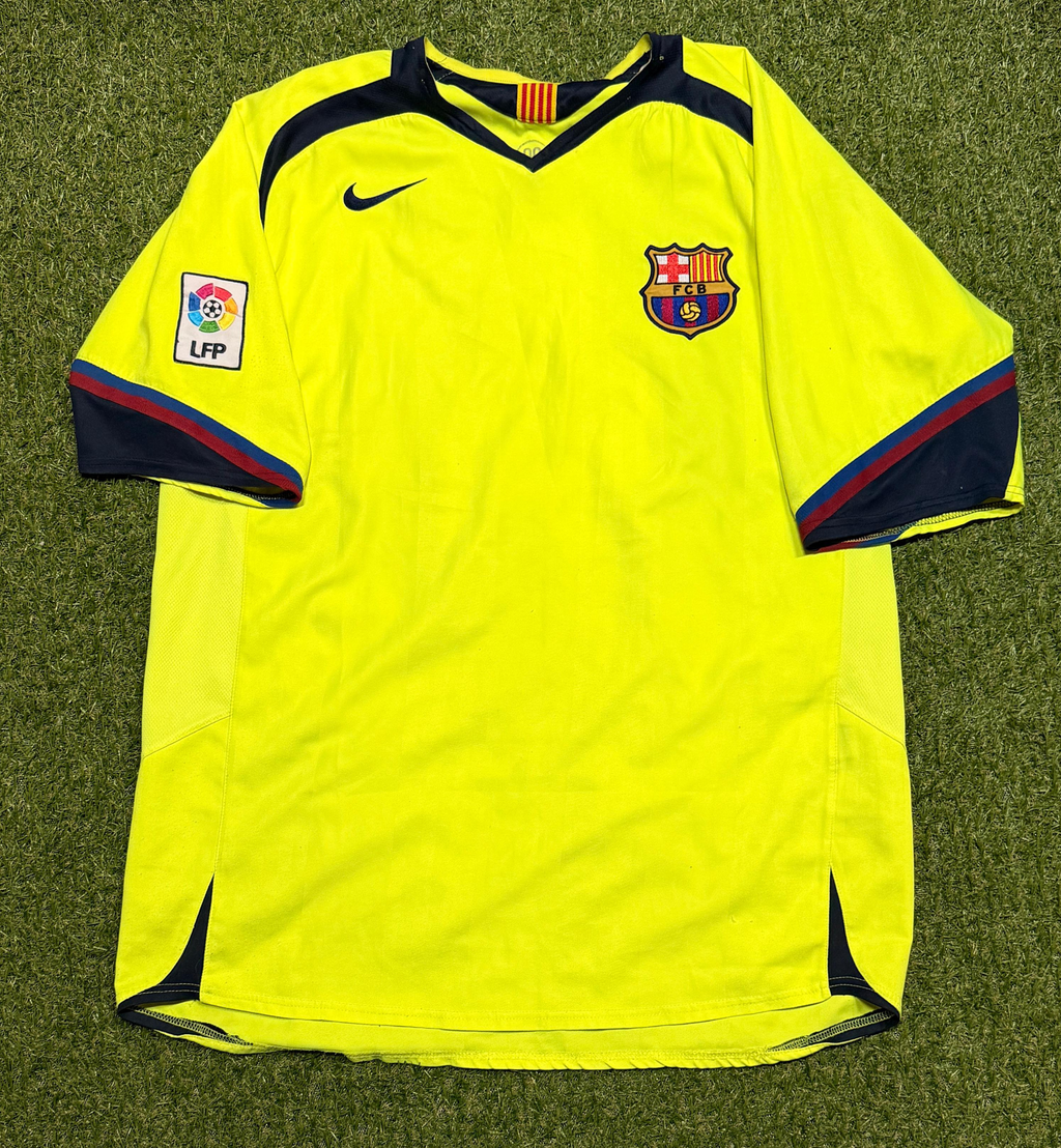 FC Barcelona 2005-06 Messi #30 Auswärts Trikot