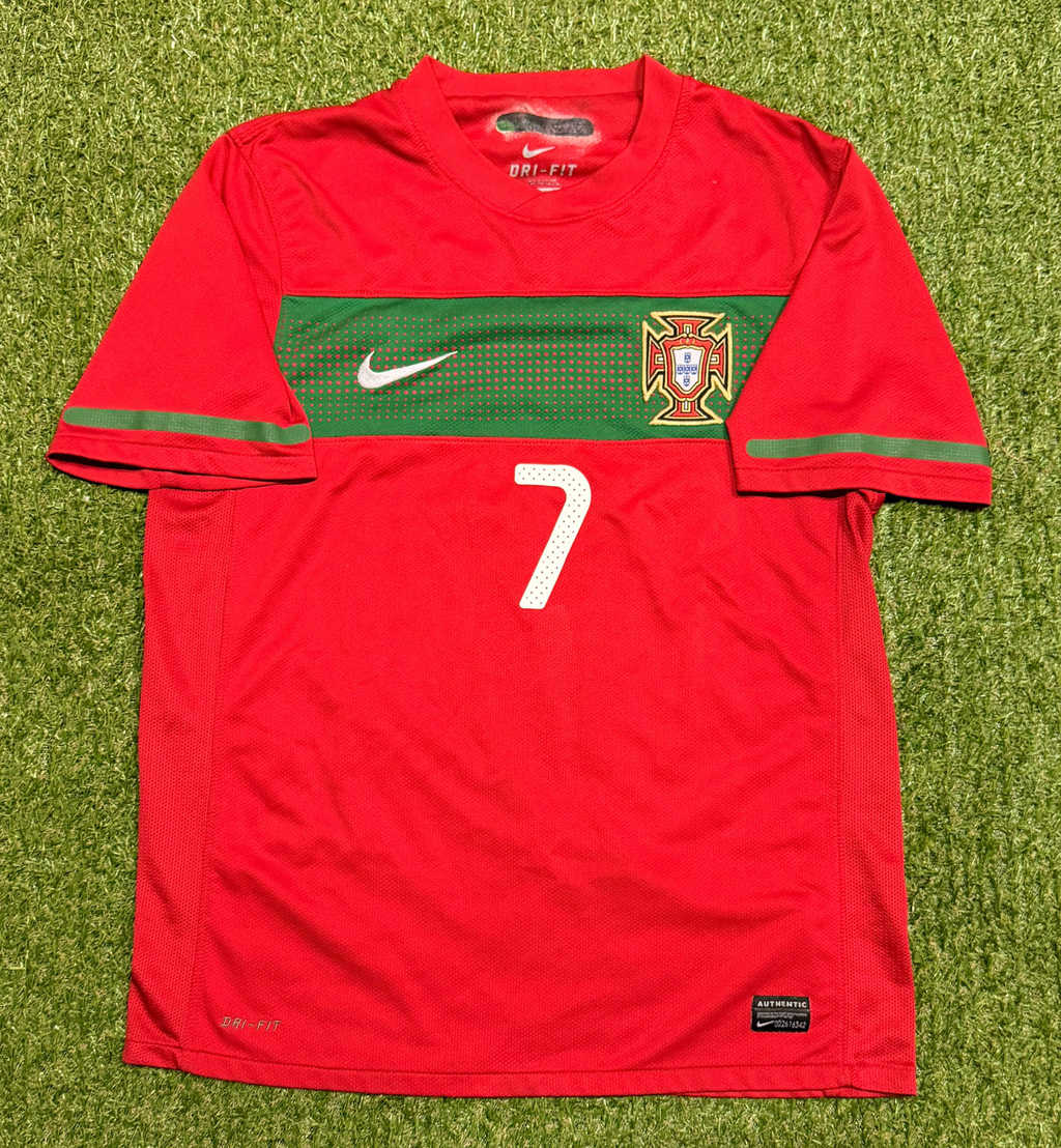 Portugal 2010-11 Cristiano Ronaldo #7 Heim Trikot (Größe M)