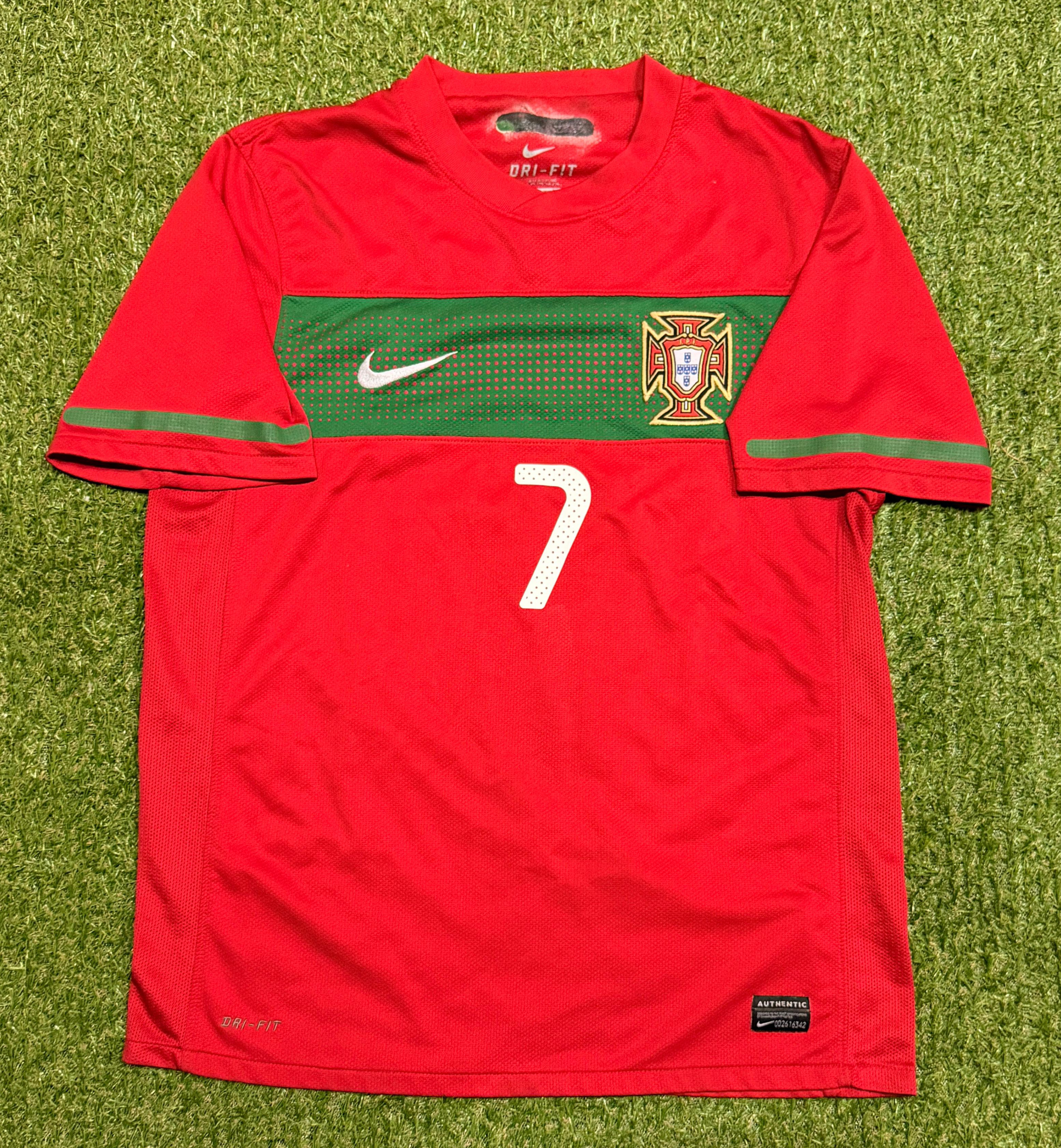 Portugal 2010-11 Cristiano Ronaldo #7 Heim Trikot (Größe M)