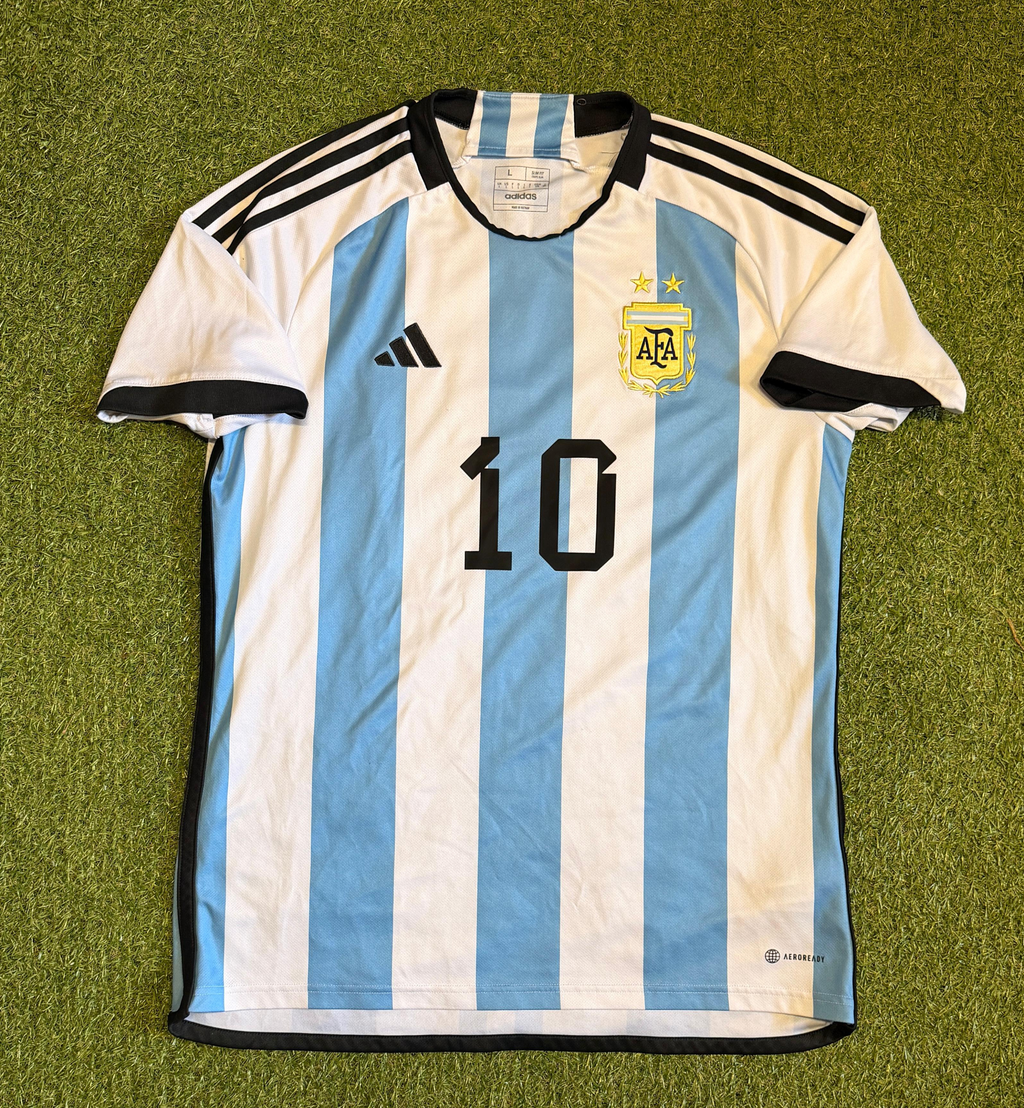 Argentinien 2024-25 Lionel Messi #10 Heim Trikot (Größe L)