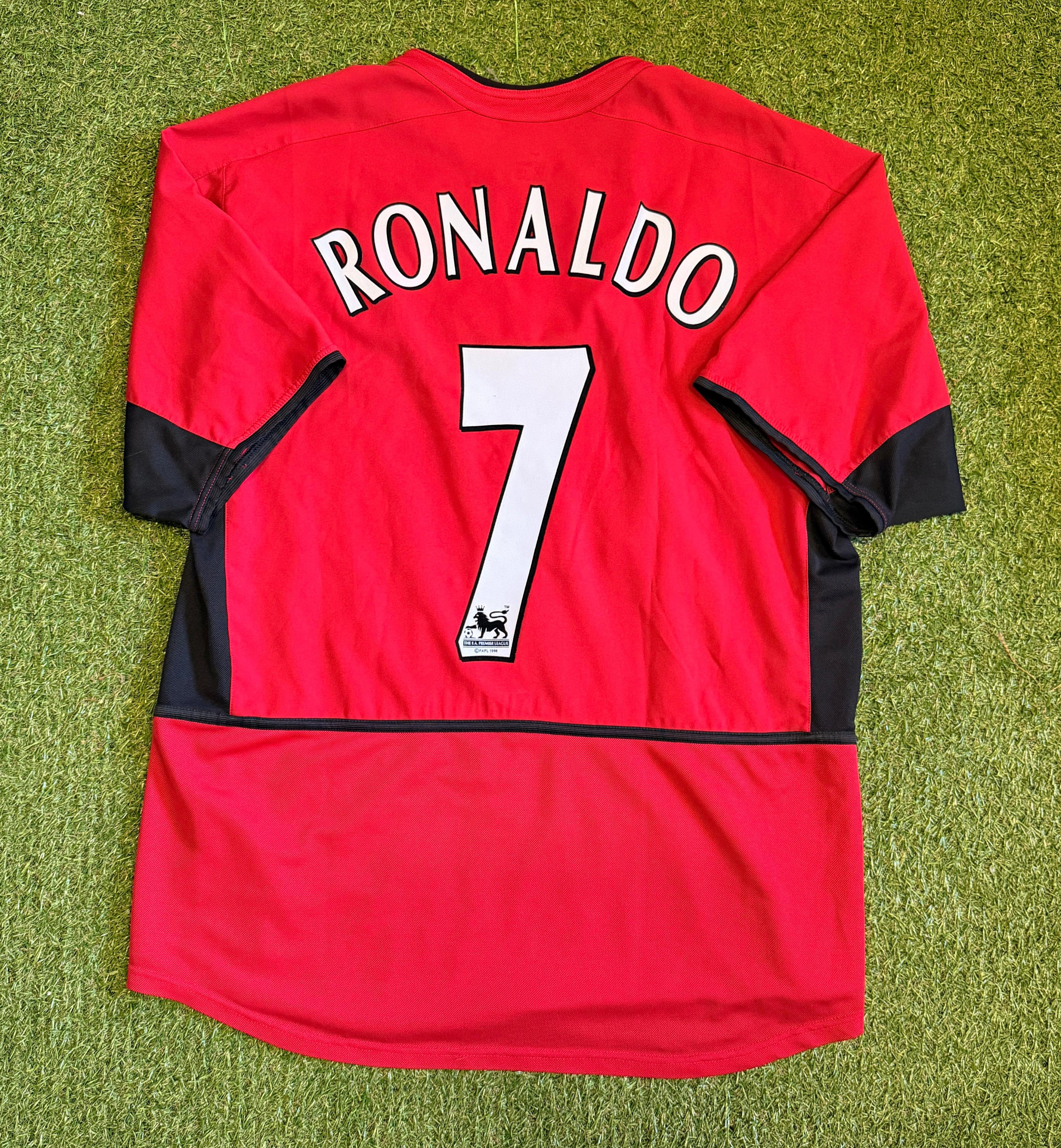 Manchester United 2002-04 Cristiano Ronaldo #7 Trikot (Größe L)