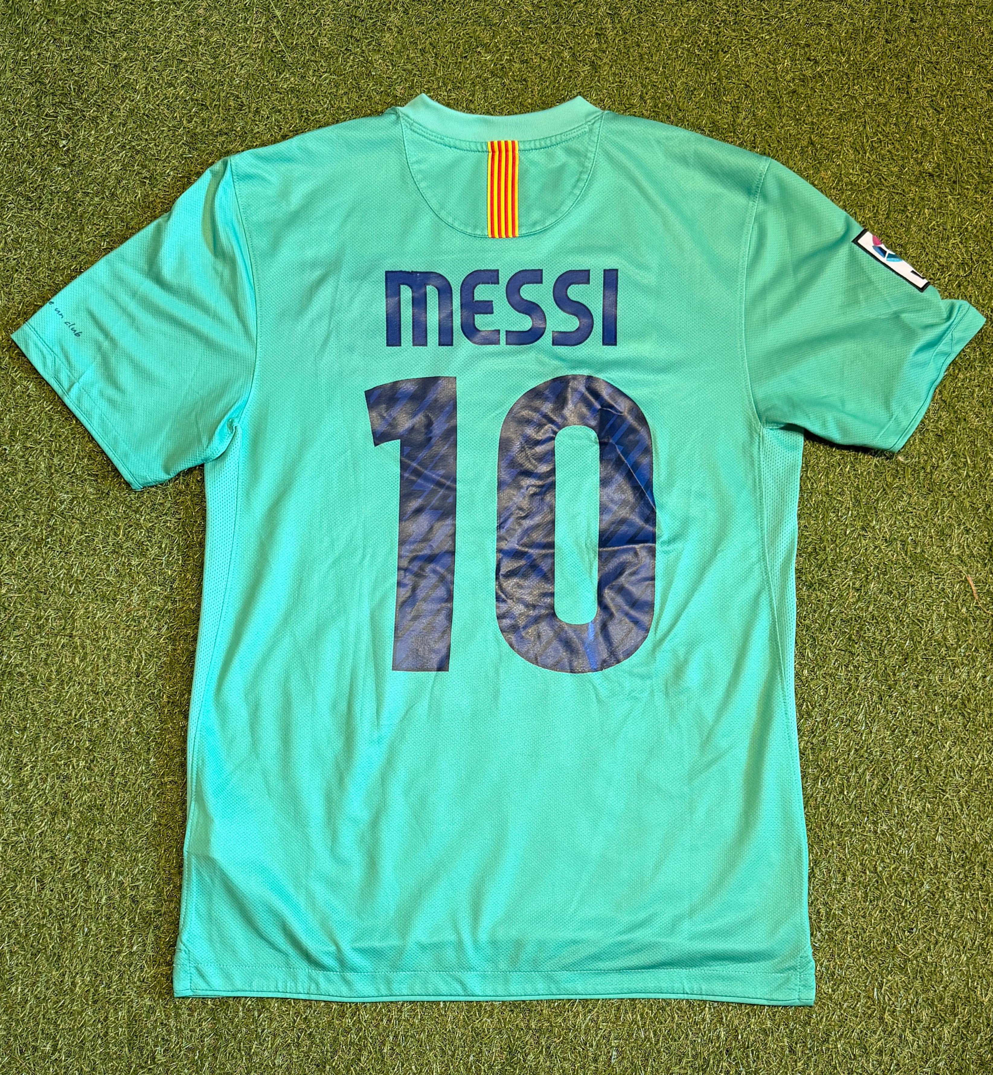 FC Barcelona 2010-11 Lionel Messi #10 Auswärts Trikot (Größe M)