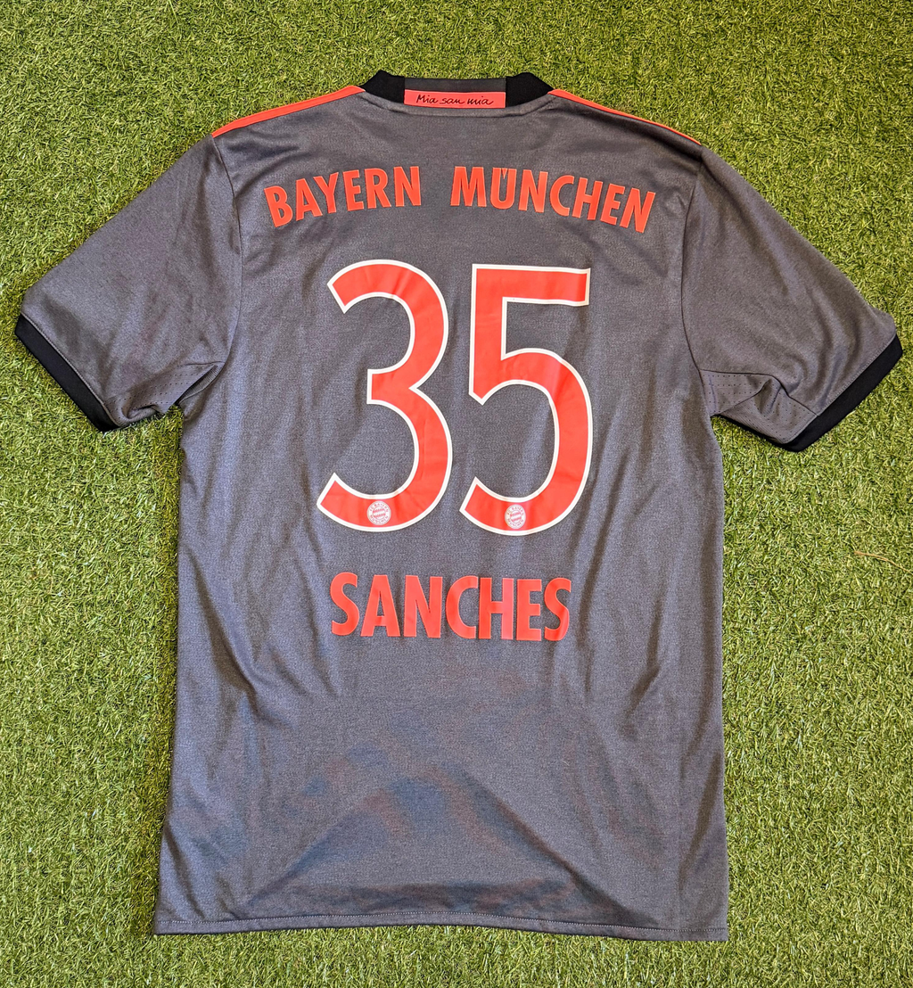 FC Bayern München 2016-17 Renato Sanches #35 Auswärts Trikot (Größe S)