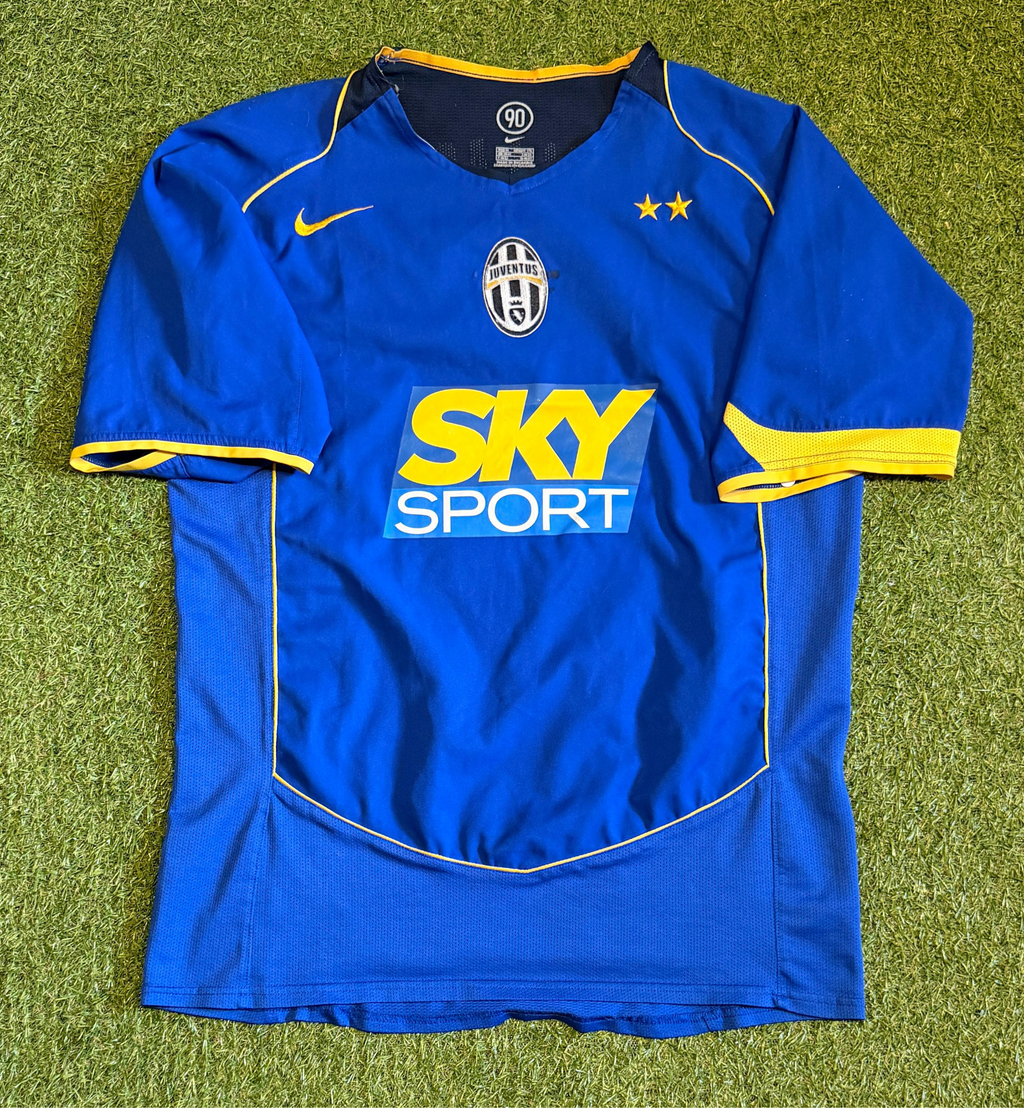Juventus FC 2004-05 Zlatan Ibrahimović #9 Auswärts Trikot (Größe M)