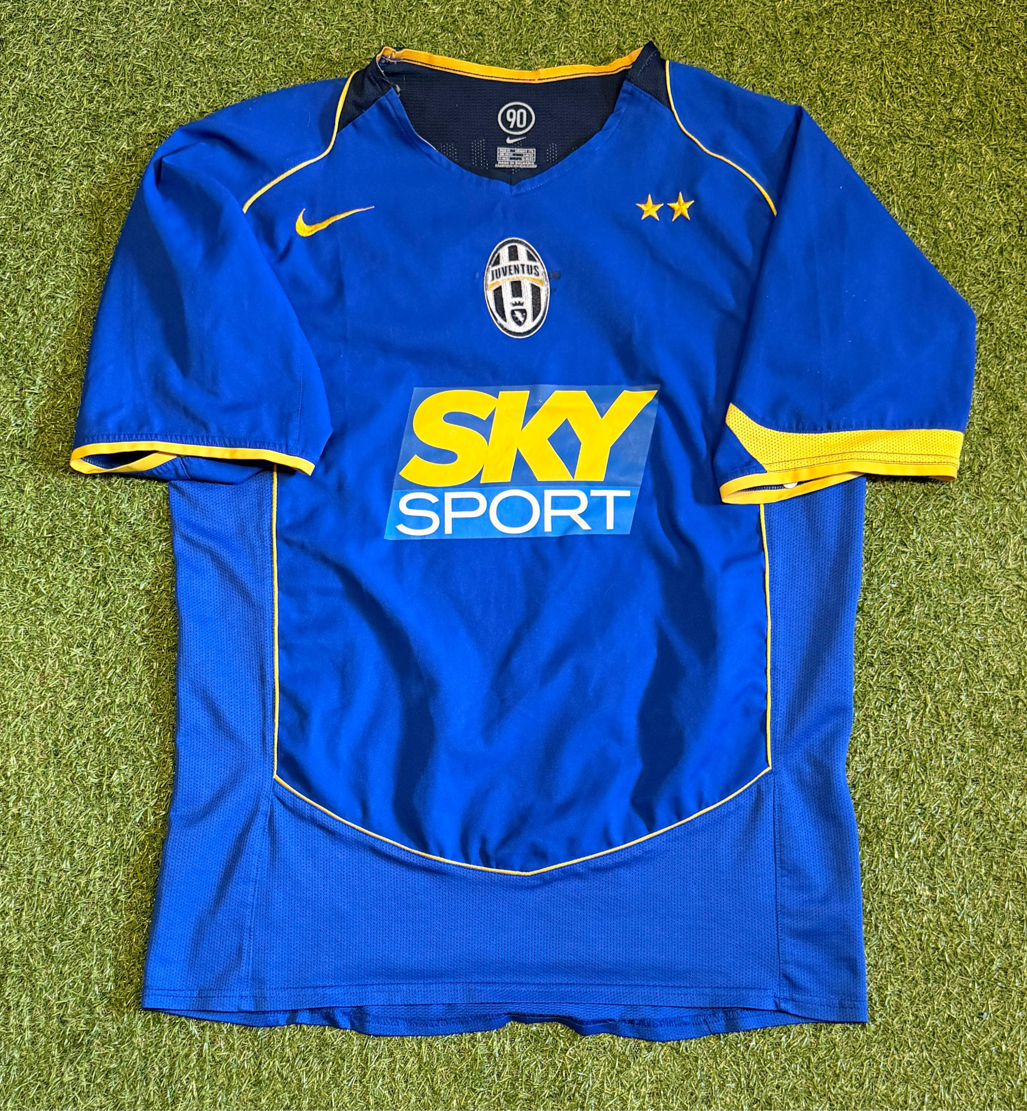 Juventus FC 2004-05 Zlatan Ibrahimović #9 Auswärts Trikot (Größe M)
