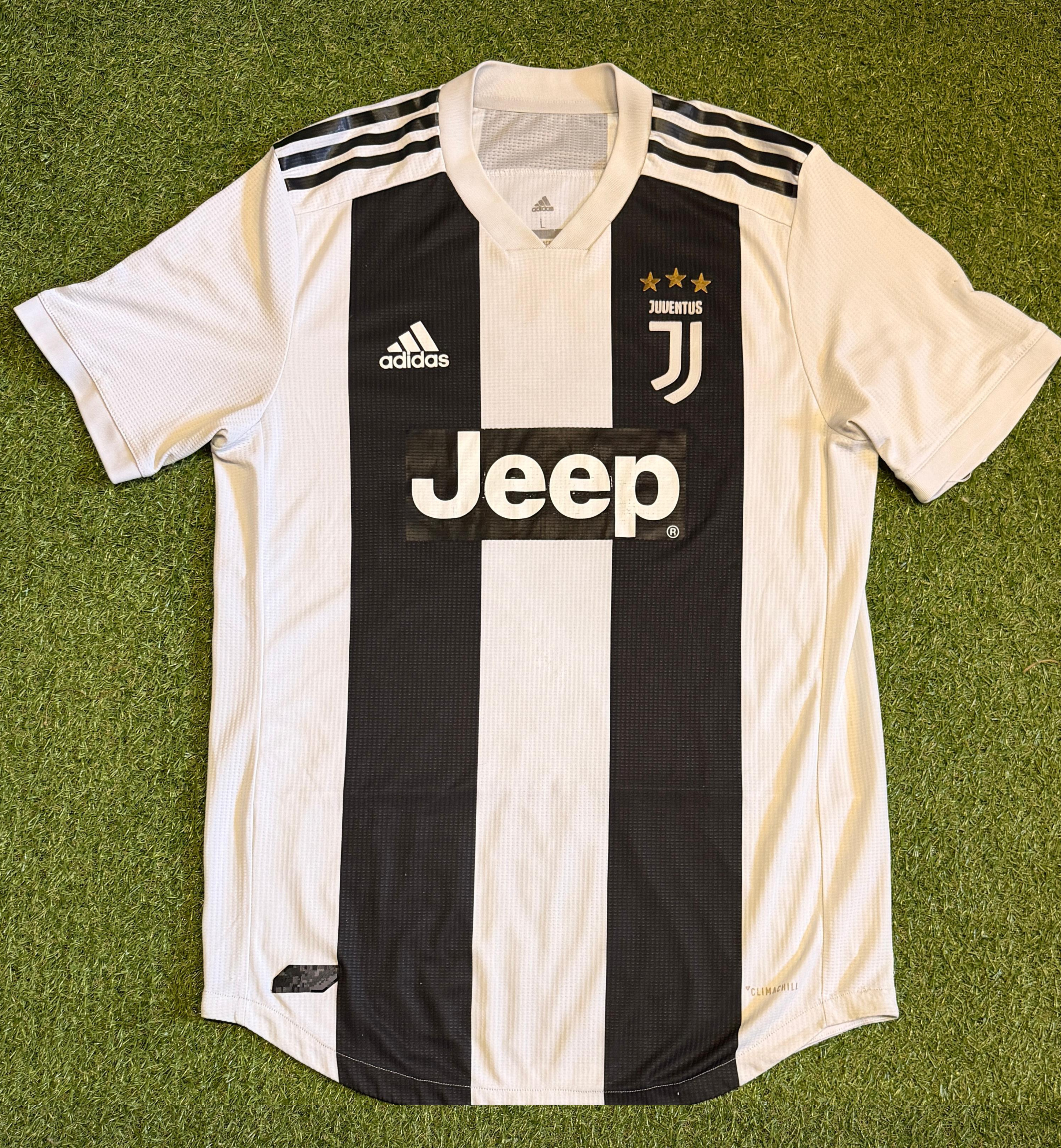 Juventus FC 2018-19 Cristiano Ronaldo #7 Authentic Heim Trikot (Größe L)