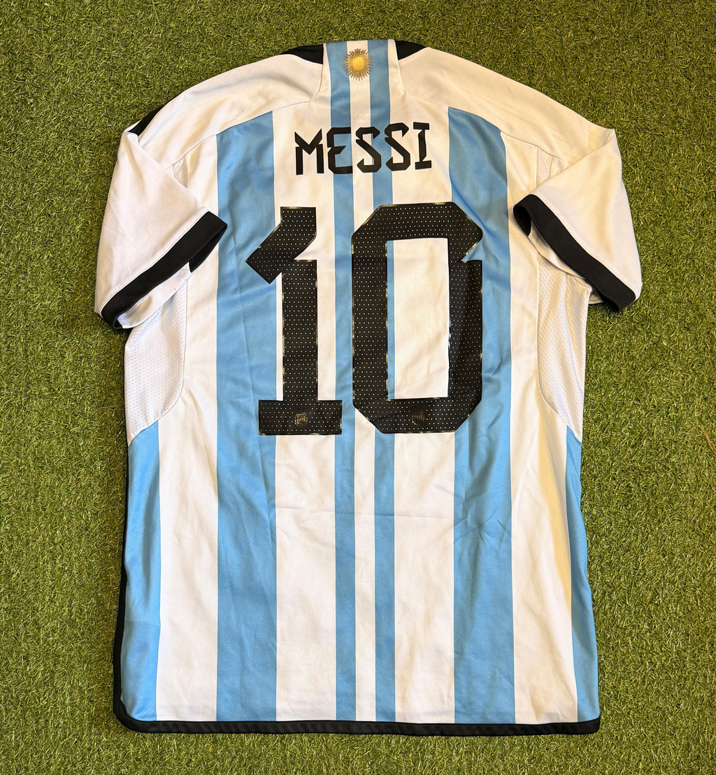 Argentinien 2024-25 Lionel Messi #10 Heim Trikot (Größe L)
