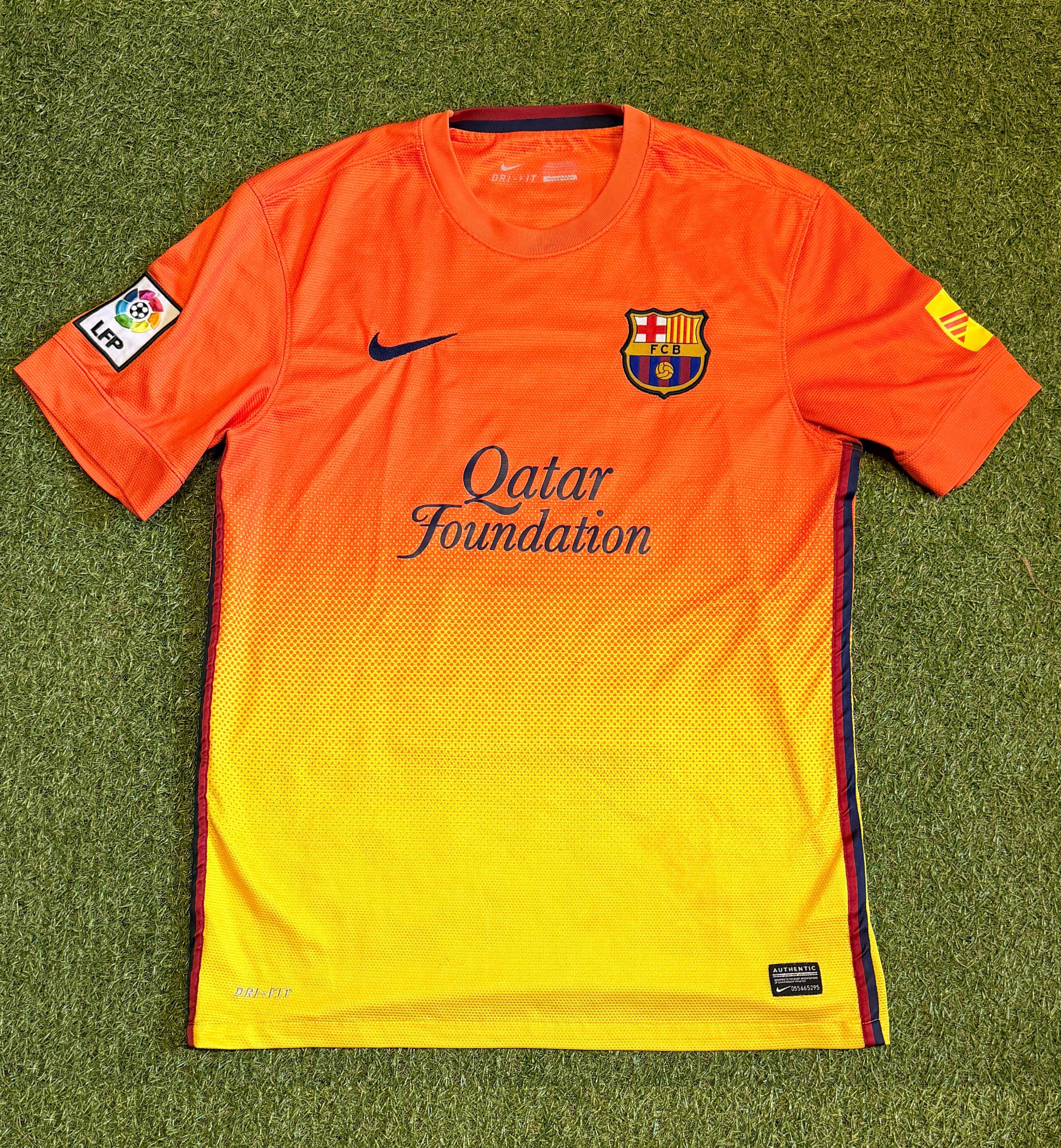 FC Barcelona 2012-13 Lionel Messi #10 Auswärts Trikot (Größe M)