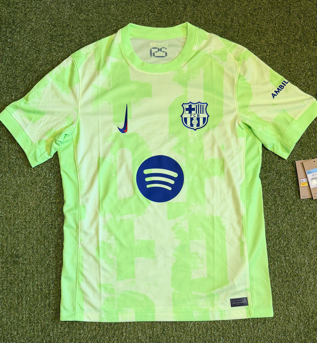 FC Barcelona 2024-25 Raphinha #11 3rd Trikot (Größe M)
