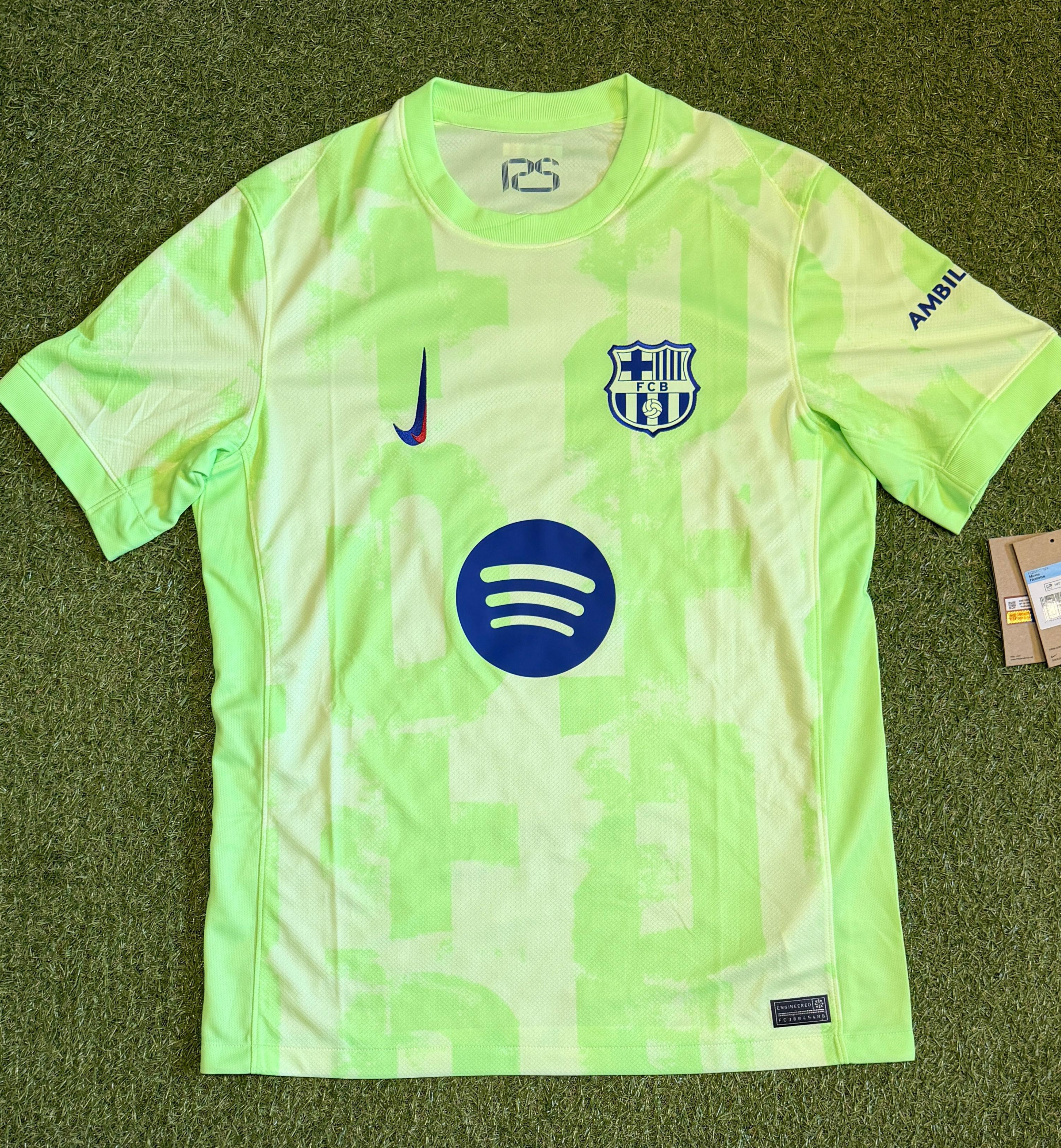 FC Barcelona 2024-25 Raphinha #11 3rd Trikot (Größe M)