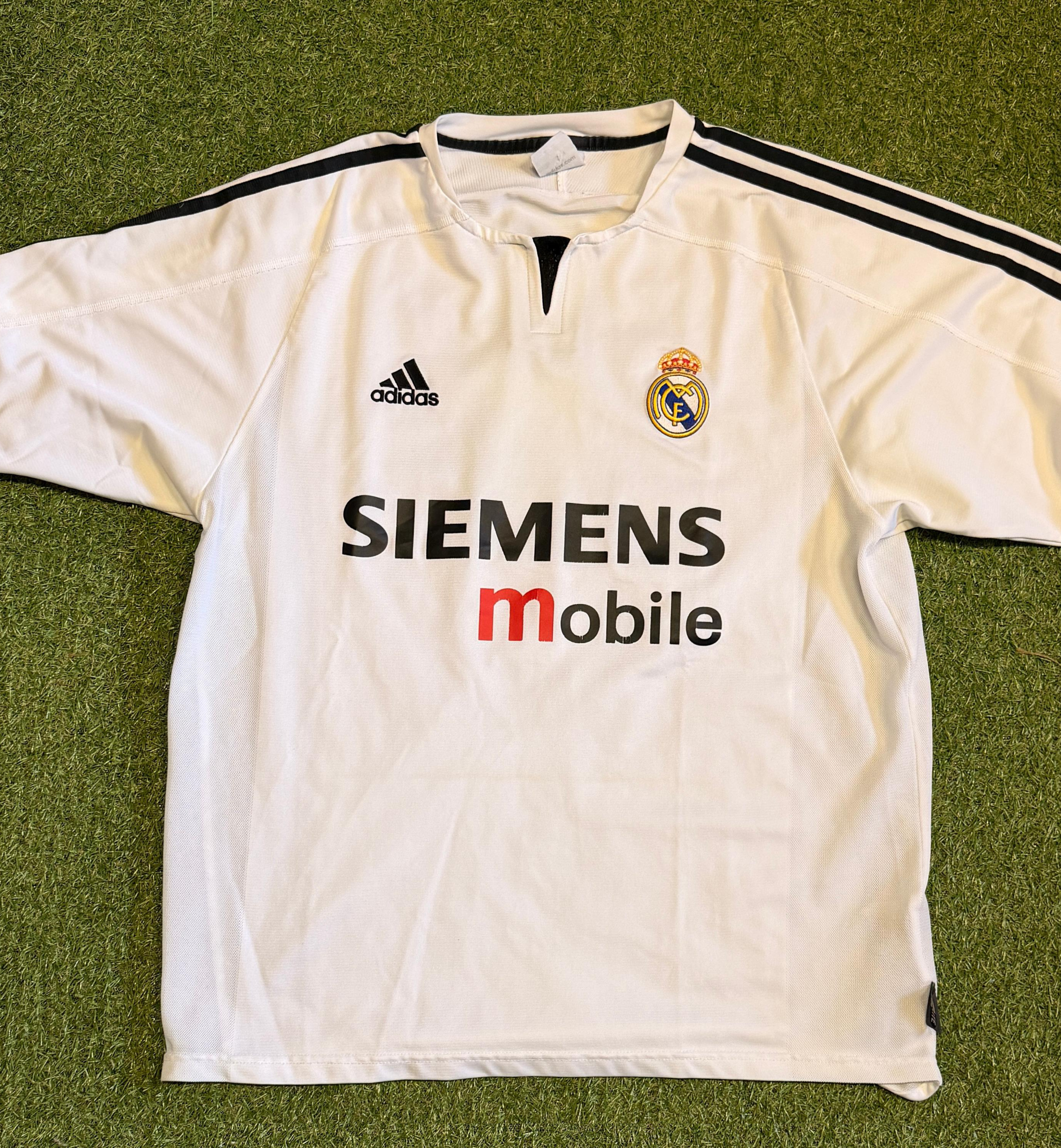 Real Madrid 2003-04 David Beckham #23 Heim Trikot (Größe L)