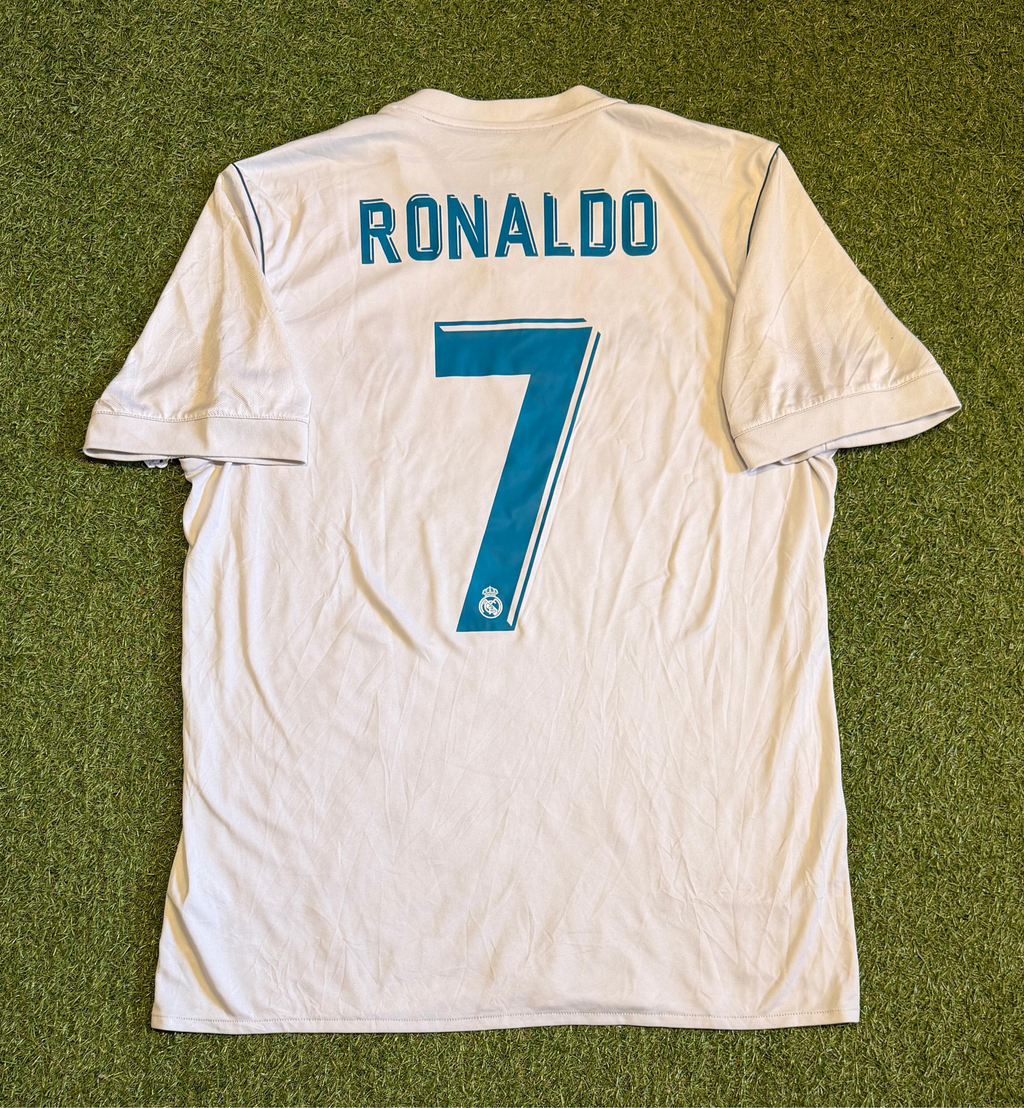 Real Madrid 2017-18 Cristiano Ronaldo #7 Heim Trikot (Größe L)