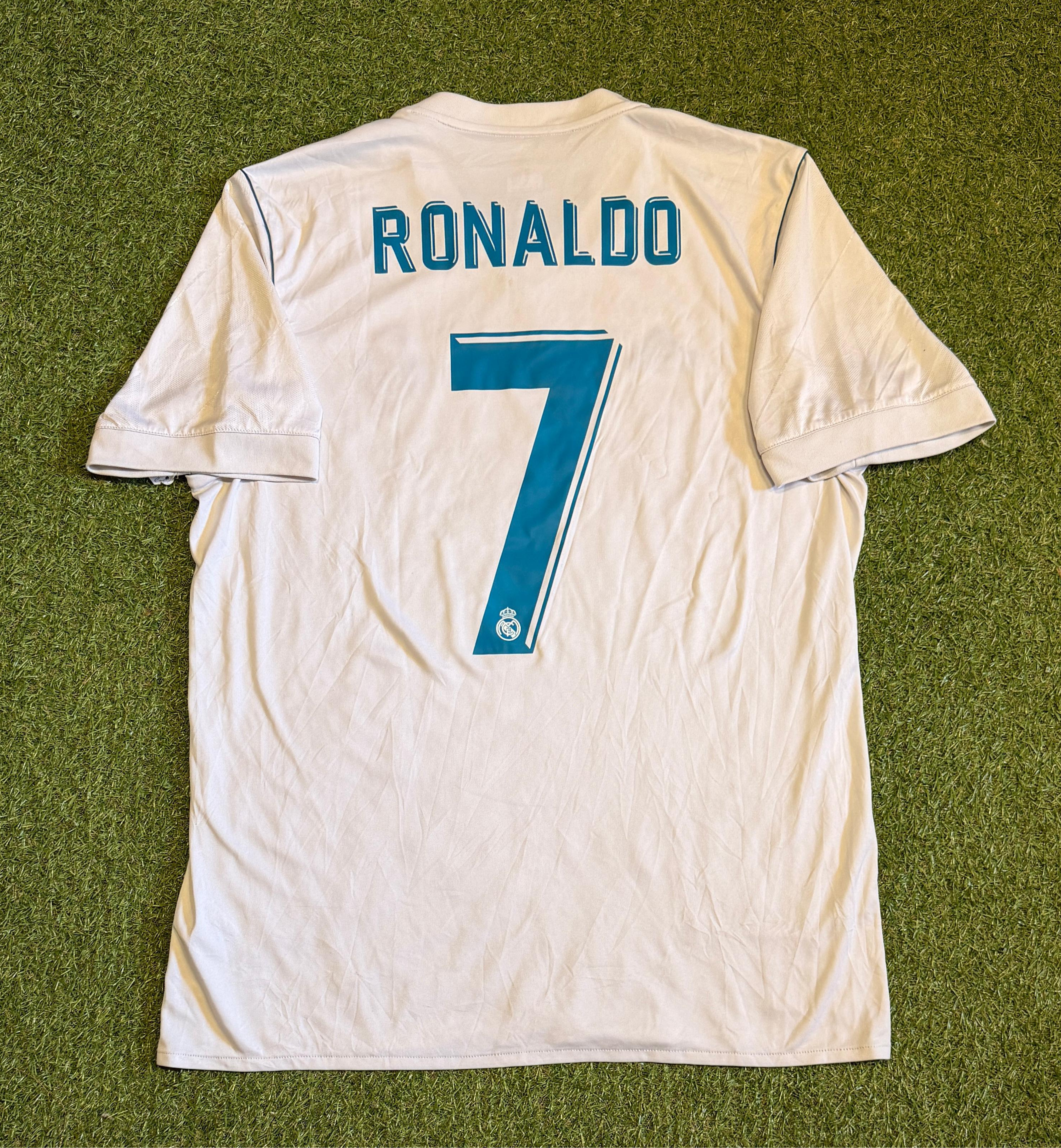 Real Madrid 2017-18 Cristiano Ronaldo #7 Heim Trikot (Größe L)